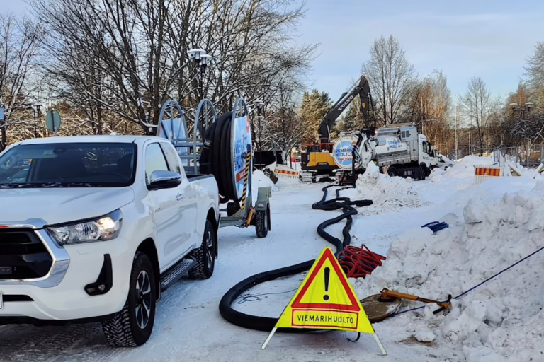 Viemärin ohipumppaus